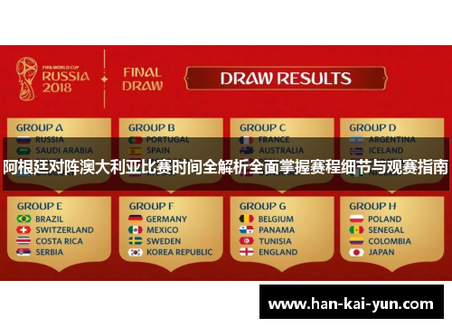 阿根廷对阵澳大利亚比赛时间全解析全面掌握赛程细节与观赛指南